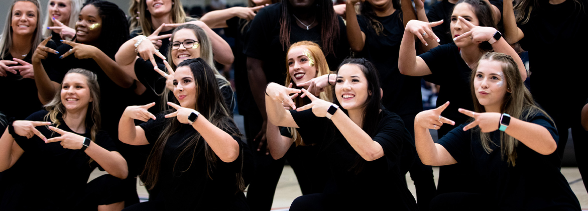 Alpha Epsilon Chi Sorority at Patriot Rally