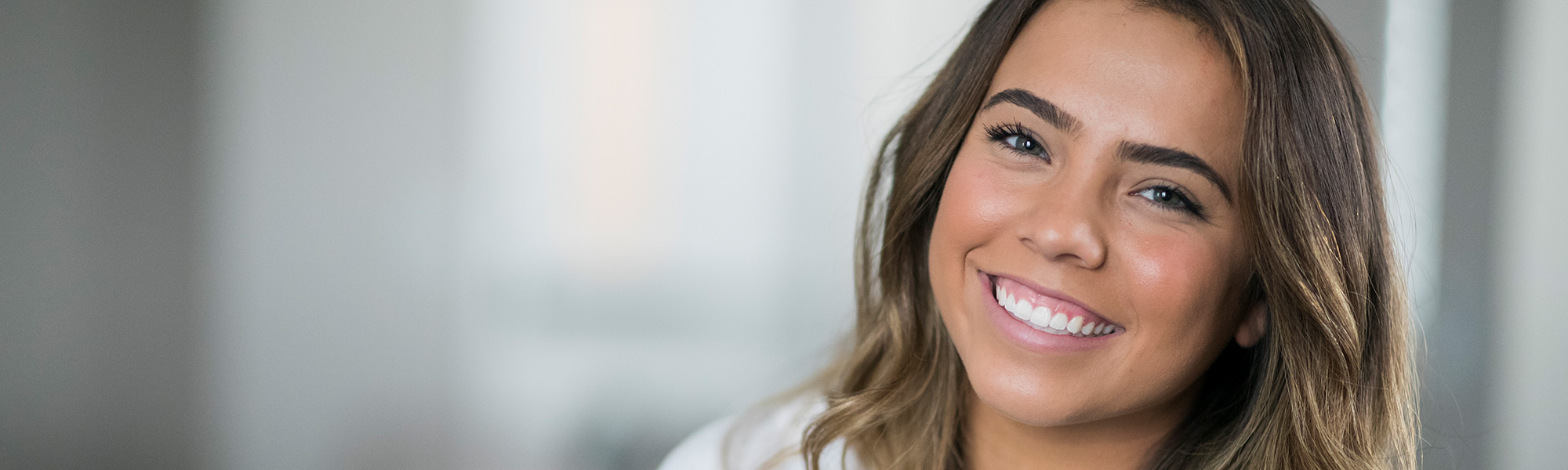 girl smiling