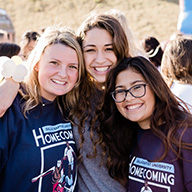 picture of 3 girls smiling