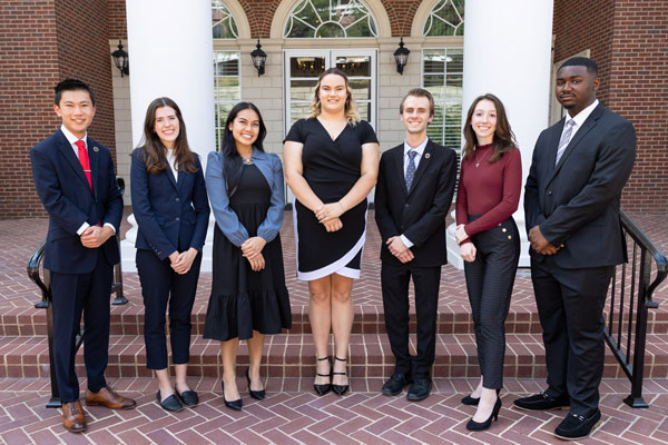 group photo of junior varsity debaters