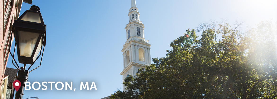 An old church in Boston, Massachusetts