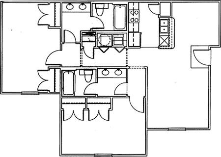 apartment floor plan