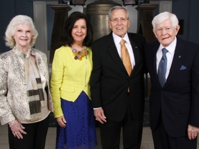 Gil Stricklin and his wife. 