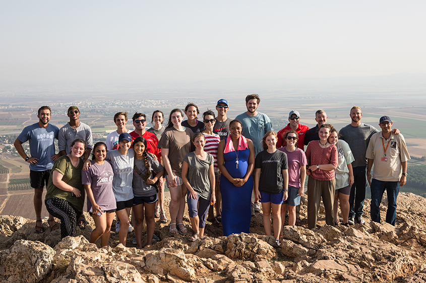 DBU Students in Israel