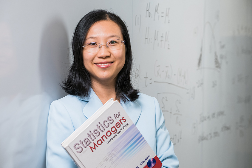 Dr. Christina Chen, Professor of Statistics and Chinese in the DBU College of Business