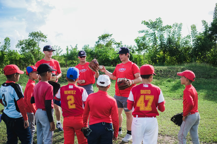 DBU Baseball Team serves in Cuba