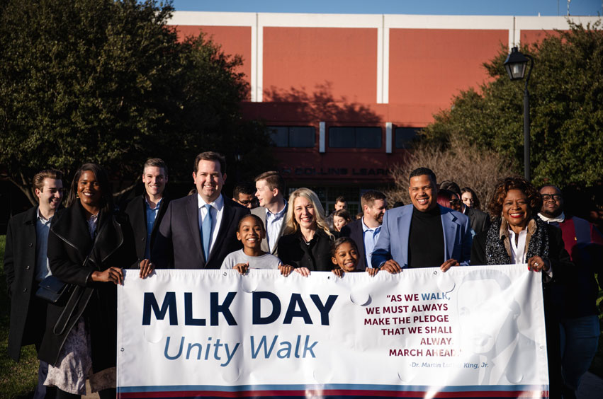 DBU celebrates the 4th annual MLK Unity Walk