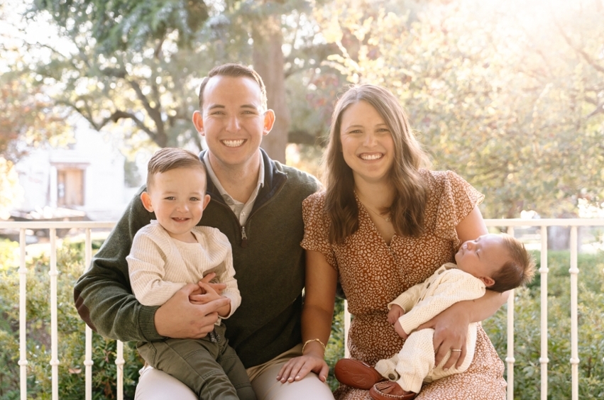 Shelby Cantwell and family