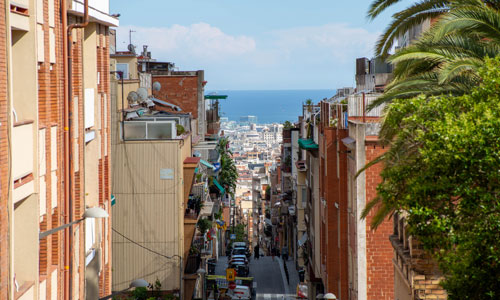 Street view of Spain