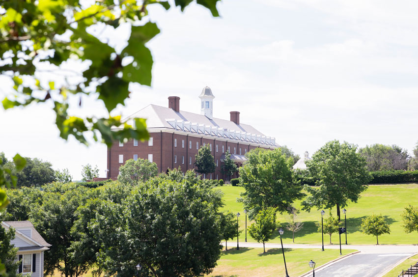 Spence Hall on the DBU campus in Dallas