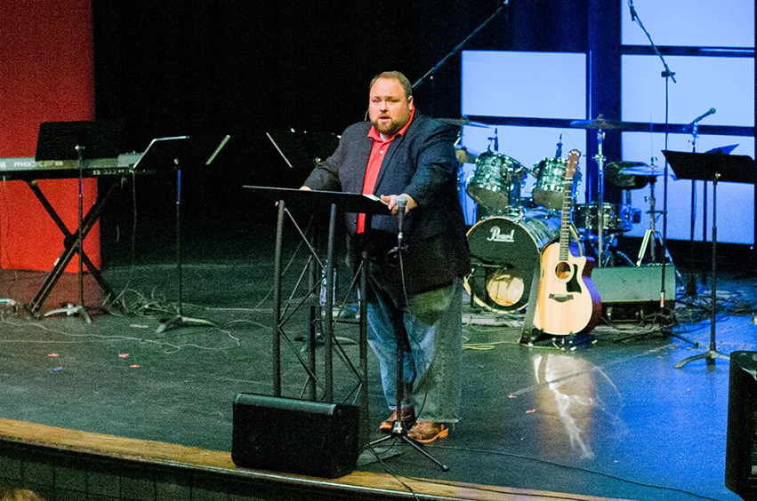Ben Bolin preaching