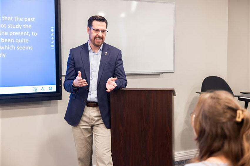 AI Revolution - Dr. Blake Killingsworth speaking