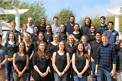 picture of TriBeta honor society students